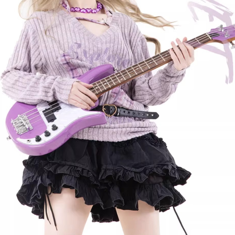 Musical Instrument Bass - 4 String 24 Fret Portable Travel