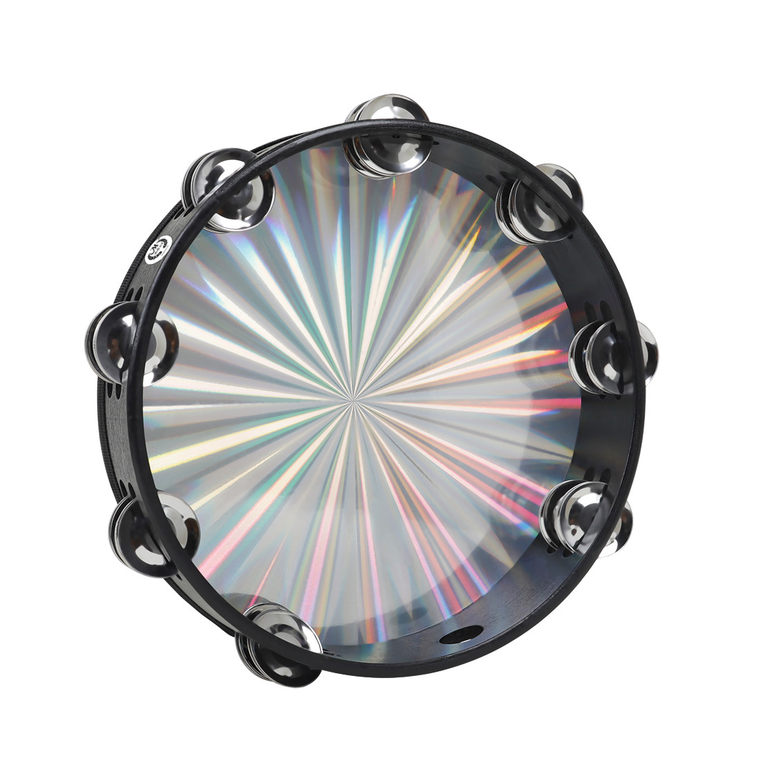 10 Inch Tambourine Hand Crank  - Musical Instrument Drawing 评论和价格