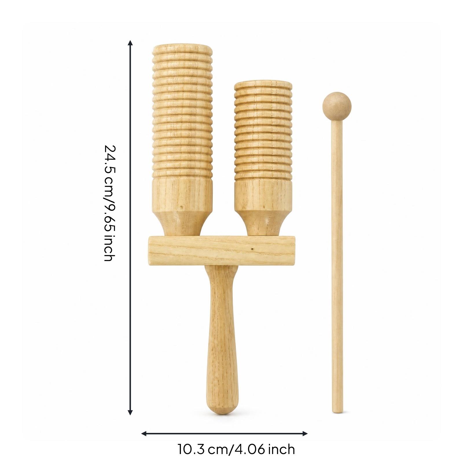 Wooden Percussion Block Rhythm - Musical Instrument Groups 评论和价格