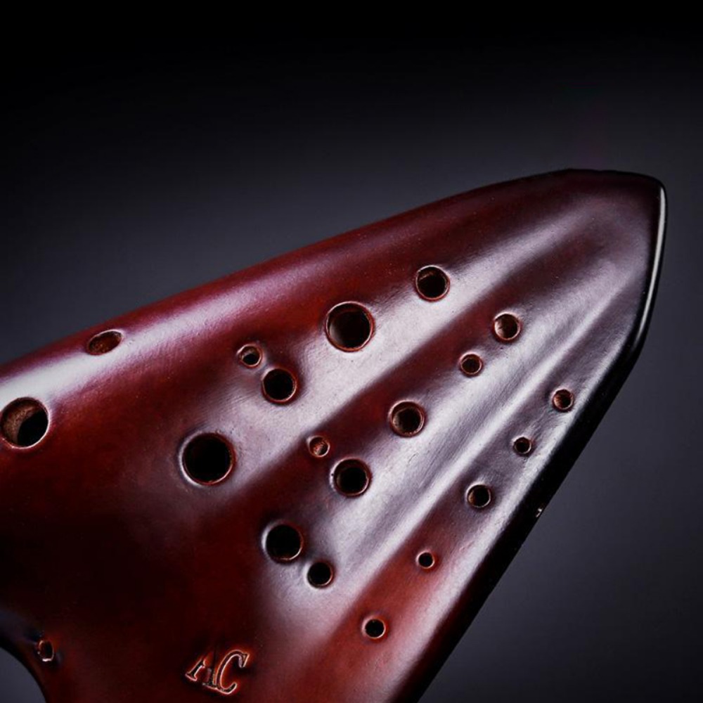 Ceramic Ocarinas 16 Holes Alto - Musical Instrument Drawing 评论和价格