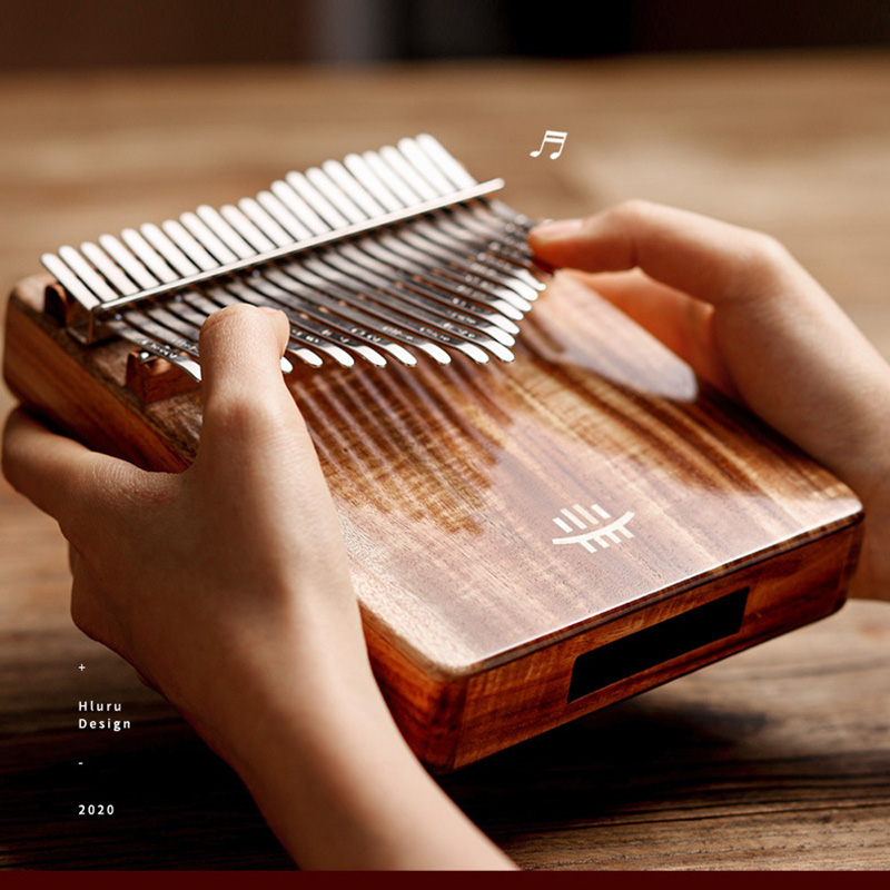 Hluru Kalimba 17 Keys with Hol - Musical Instrument Names 评论和价格