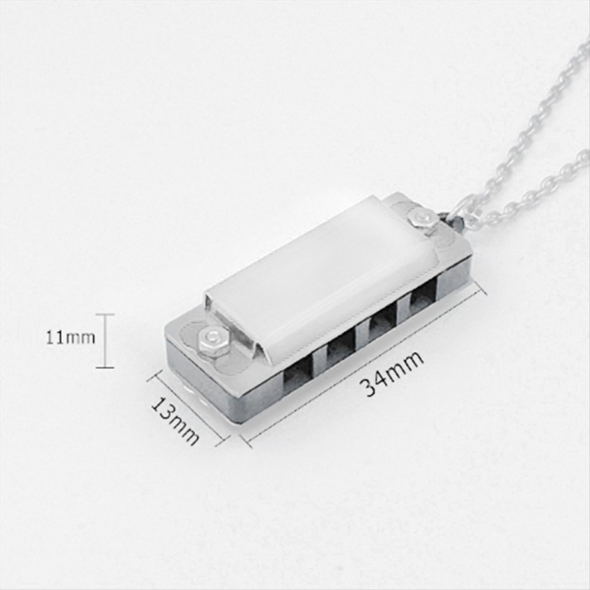 ABXY Mini Harmonica Necklace 4 - Musical Instrument Drawing 评论和价格