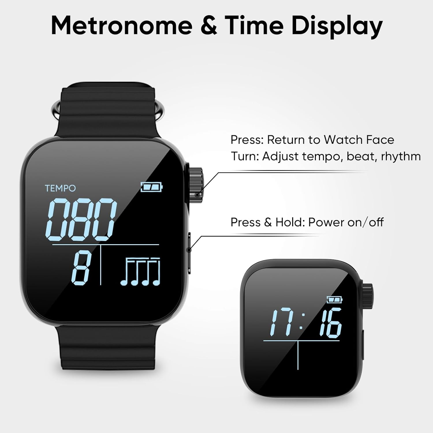 Wearable Vibrating Metronome 4 - Musical Instrument Names 评论和价格