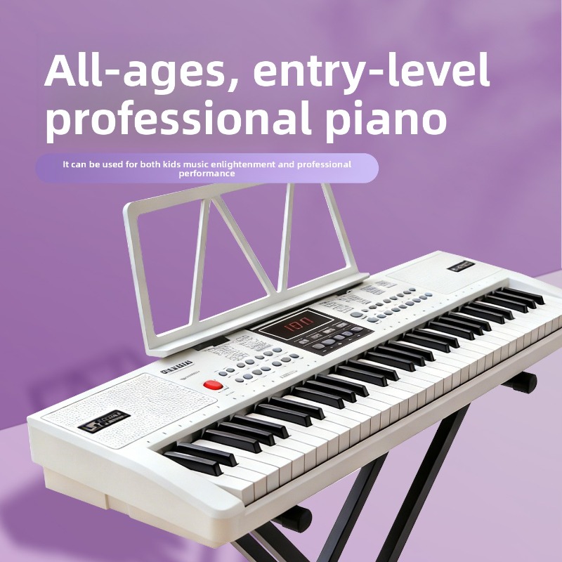 Electronic Keyboard 61 Keys Mu - Musical Instrument Names 评论和价格
