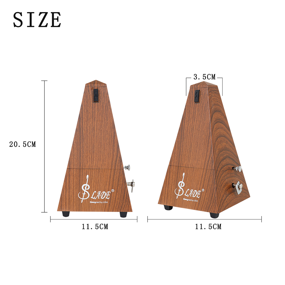 SLADE Mechanical Metronome Tow - Musical Instrument Names 评论和价格