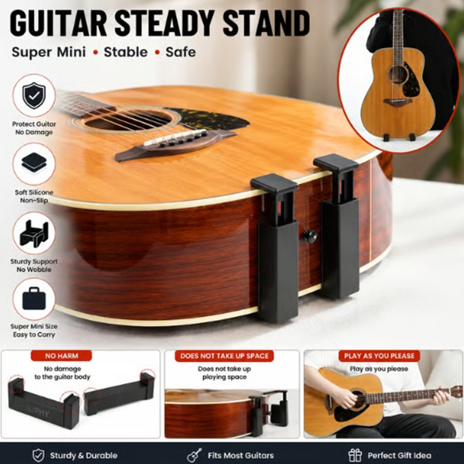 Floor Guitar Stand Portable Uk - Musical Instrument Bass 评论和价格