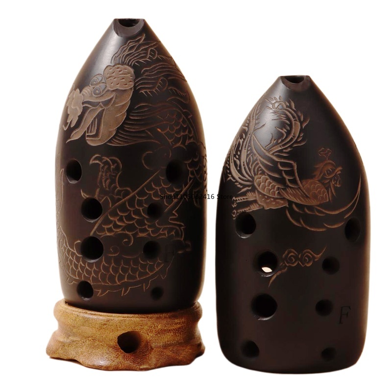 8/10 Holes Chinese Ancient Xun - Musical Instrument Ancient 评论和价格