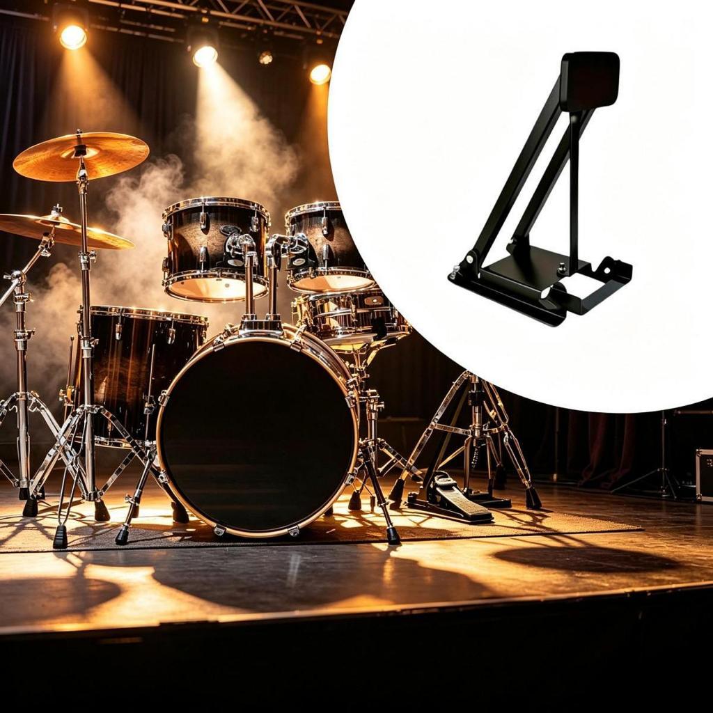 Compact Padded Bass Drum Pract - Musical Instrument Bass 评论和价格