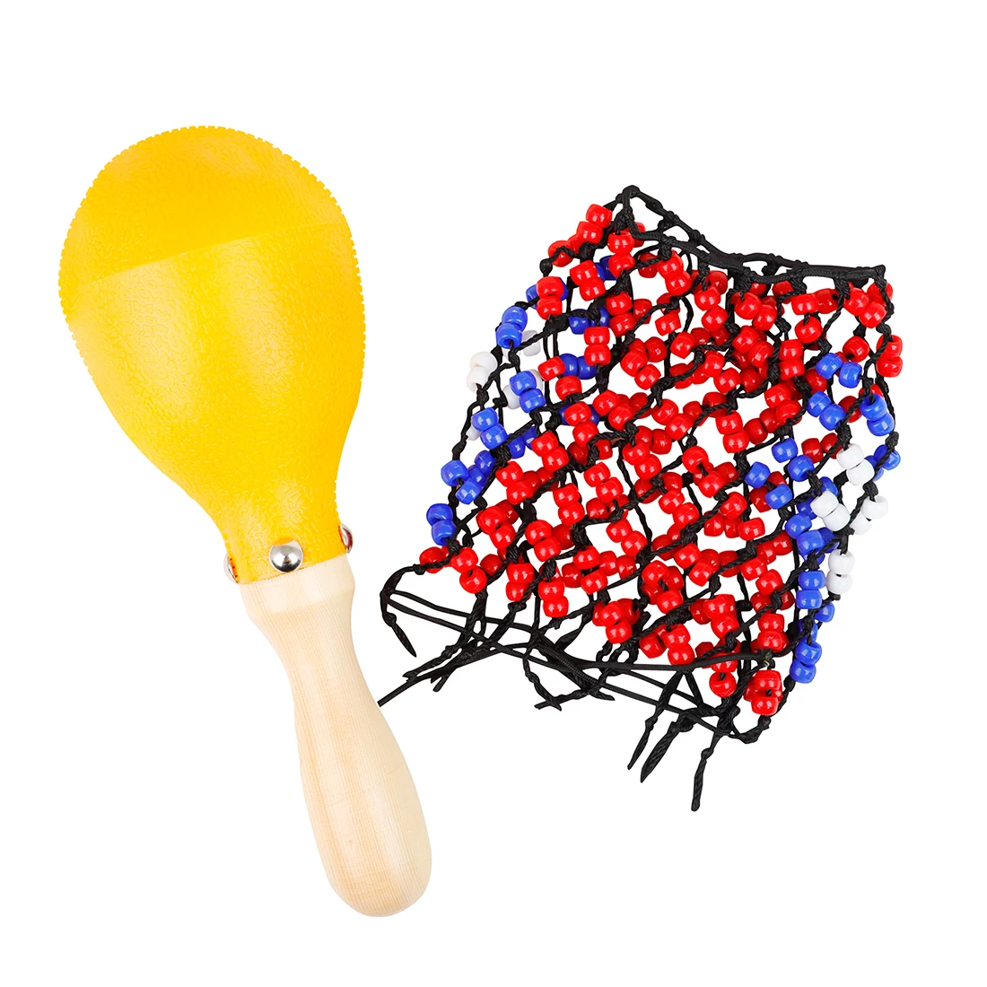 IRIN Orff Bead Net Sand Hammer - Musical Instrument Rattle 评论和价格
