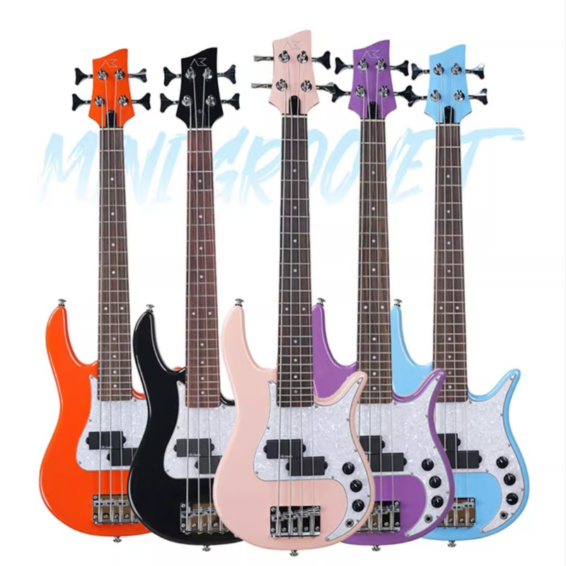 4 String 24 Fret Portable Trav - Musical Instrument Bass 评论和价格