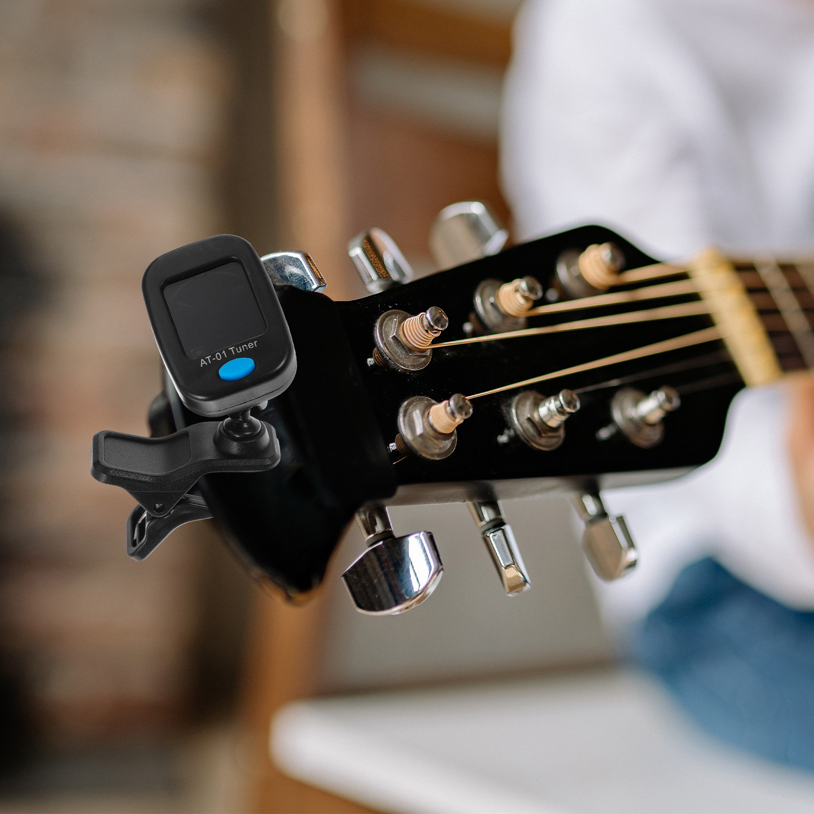 Universal Tuner for Guitar Vio - Musical Instrument Bass 评论和价格