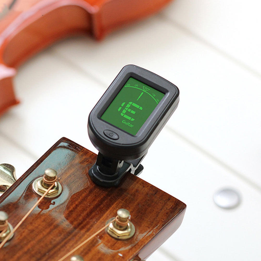Universal Tuner for Guitar Vio - Musical Instrument Bass 评论和价格
