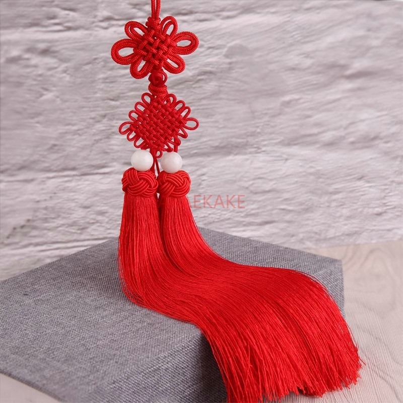 Chinese knot double tassel tas - Musical Instrument Ancient 评论和价格