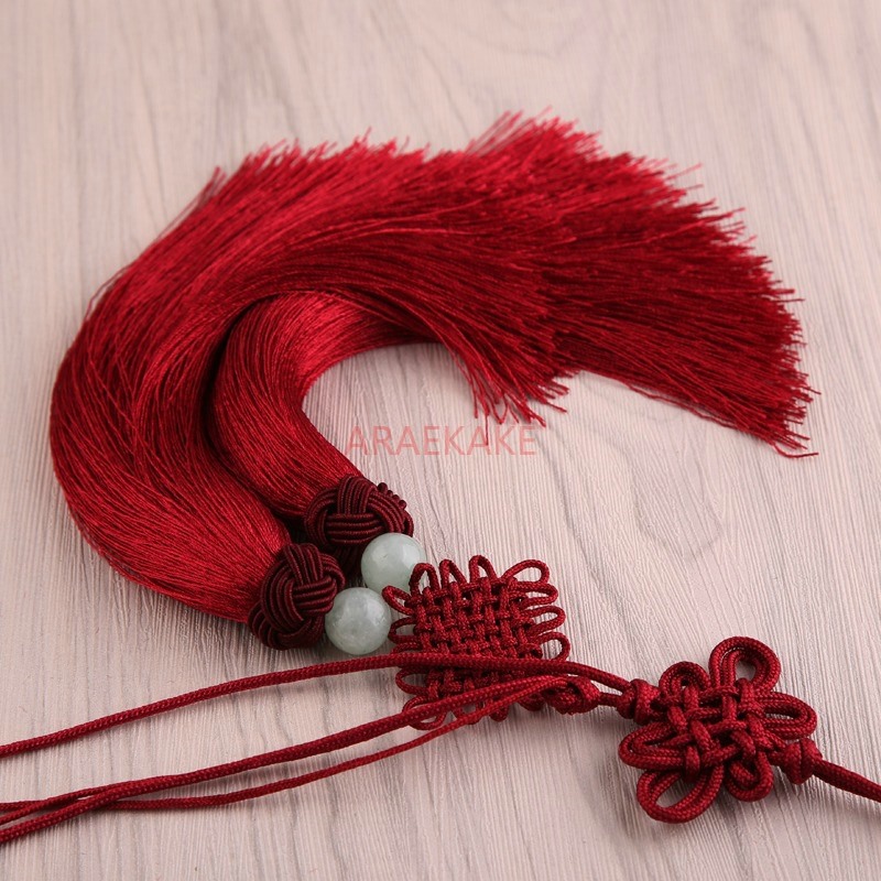 Chinese knot double tassel tas - Musical Instrument Ancient 评论和价格