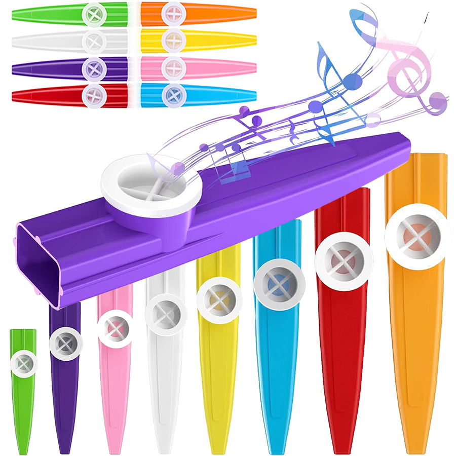 9pcs 11.5cm Plastic Kazoo Anci - Musical Instrument Ancient 评论和价格