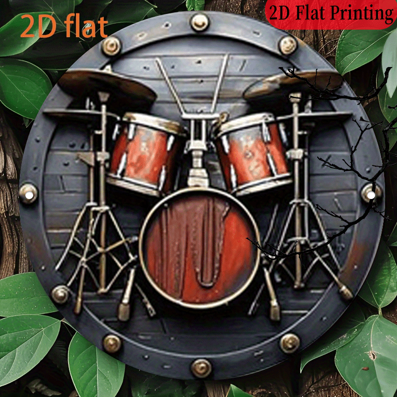 2D Flat, 1pc, 20.32x20.32 cm 2 - Musical Instrument Band 评论和价格