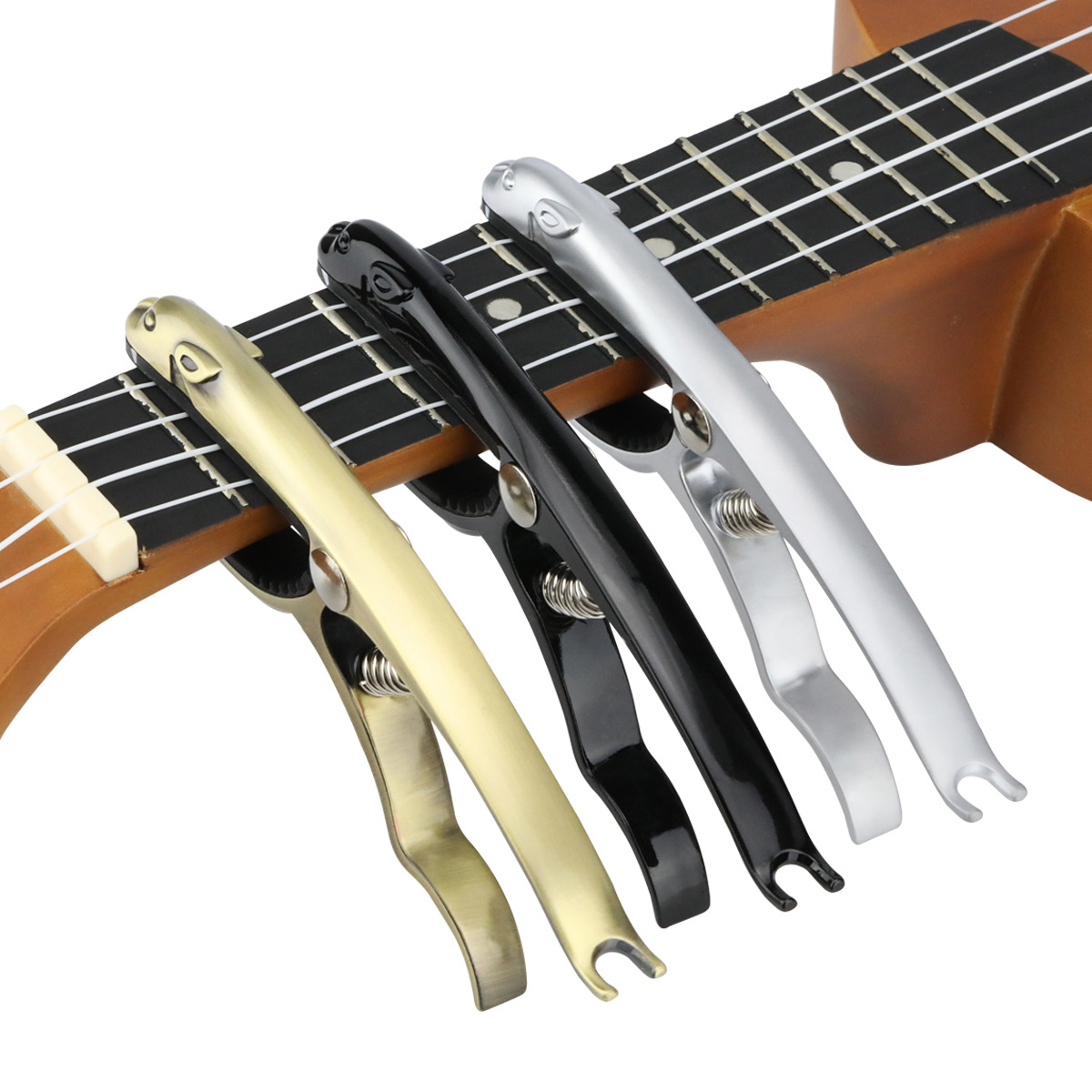 Professional Metal Guitar Capo - Musical Instrument Bass 评论和价格