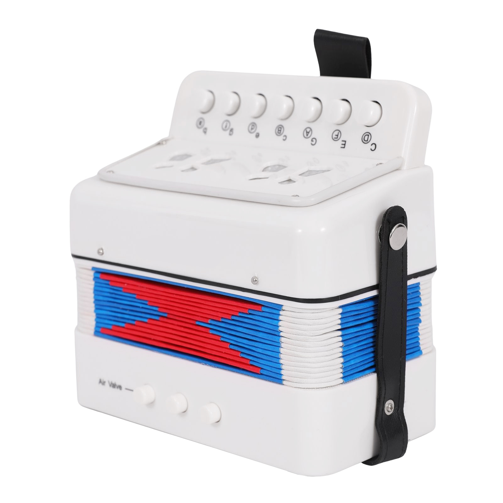 Mini 10 Keys Accordion Toy for - Musical Instrument Drawing 评论和价格