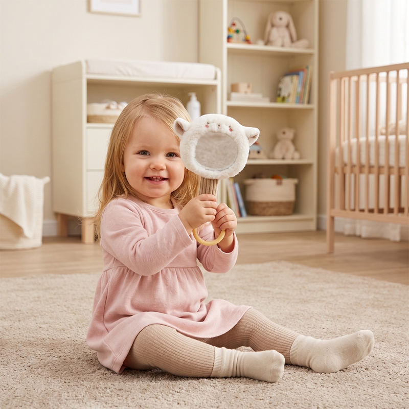 Newborn Gifts Baby Plush Bunny - Musical Instrument Rattle 评论和价格