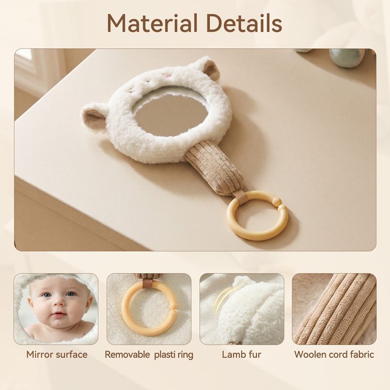 Newborn Gifts Baby Plush Bunny - Musical Instrument Rattle 评论和价格