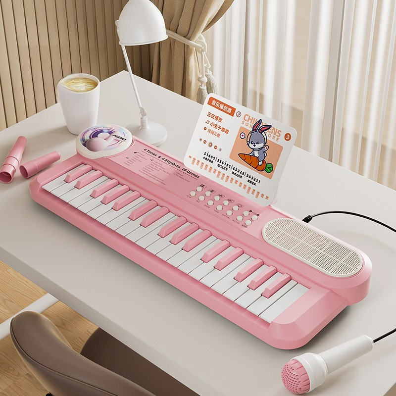 37 Keys Kids Electronic Piano  - Musical Instrument Drawing 评论和价格