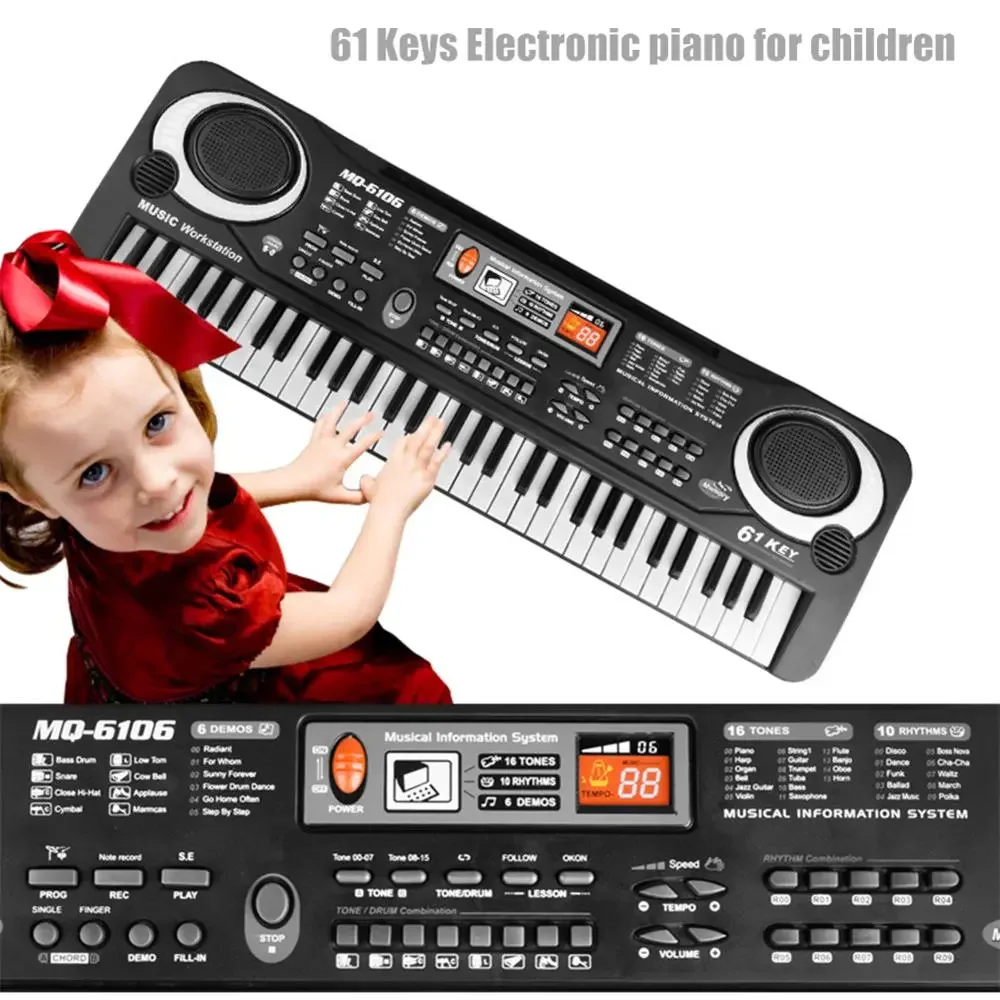 Kids Electronic Piano Keyboard - Musical Instrument Drawing 评论和价格