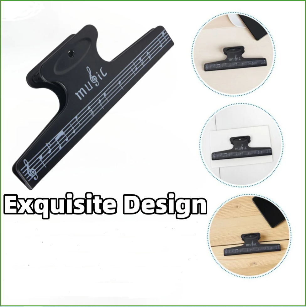 Sheet Music Clips Book Page No - Musical Instrument Names 评论和价格