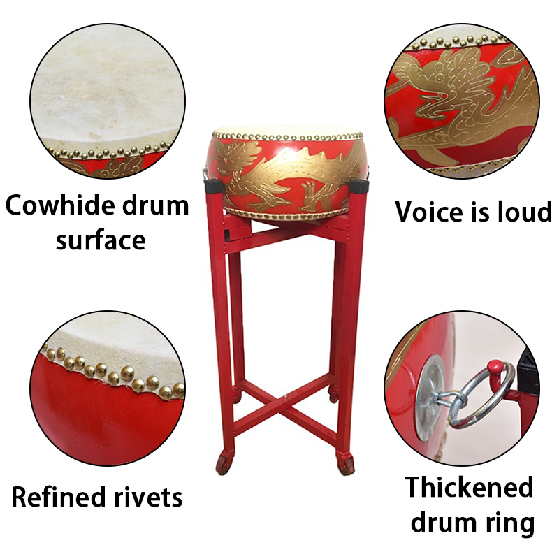 8/10/16 Inch Drum Chinese Cowh - Musical Instrument Drawing 评论和价格