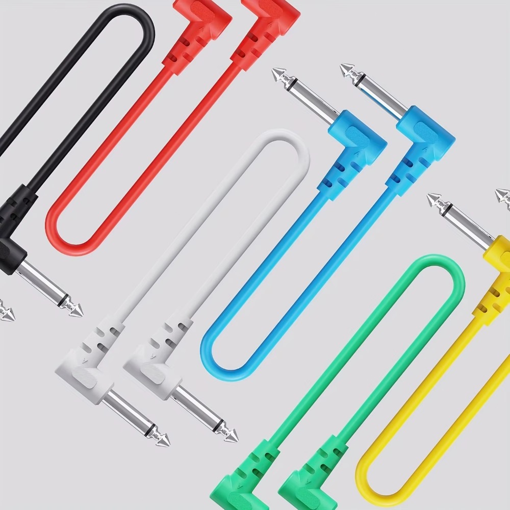 6pcs Audio Cable for Audio Ele - Musical Instrument Bass 评论和价格
