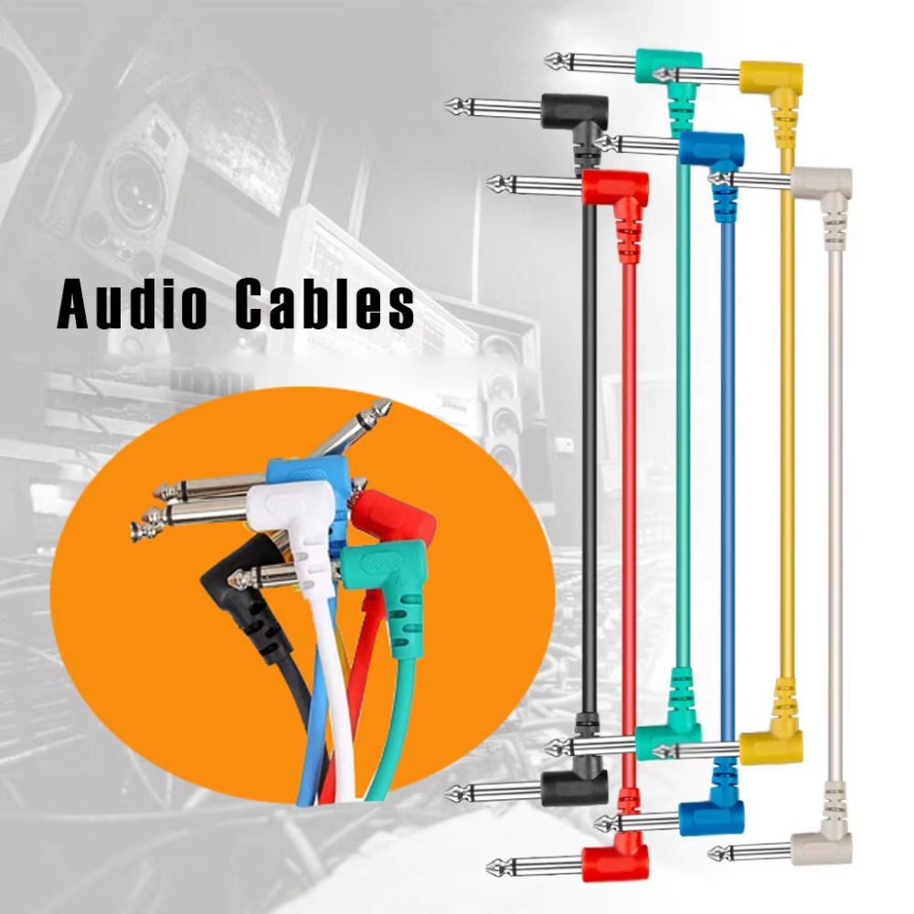 6pcs Audio Cable for Audio Ele - Musical Instrument Bass 评论和价格