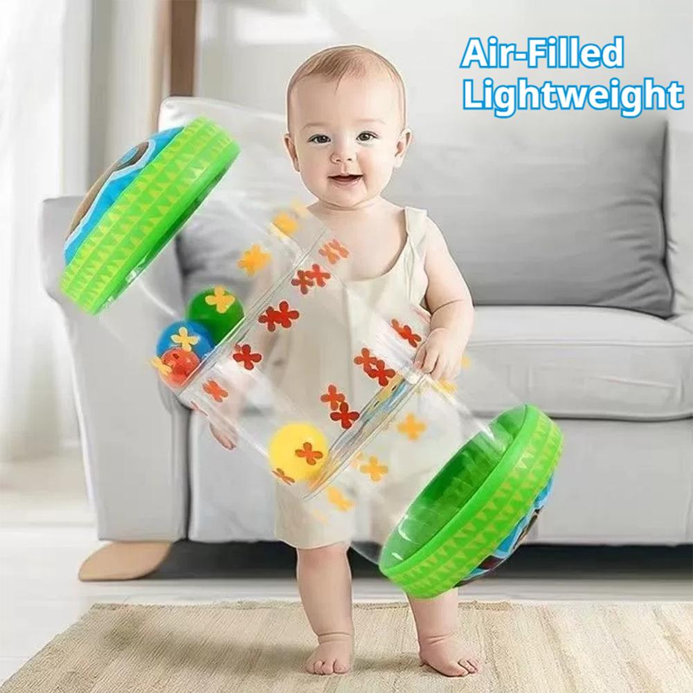 Inflatable Baby Crawling Rolle - Musical Instrument Rattle 评论和价格